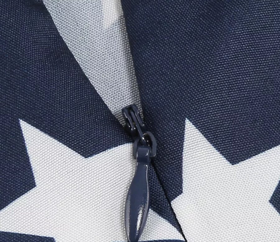 Vintage Pin Up Dress Trykt Usa