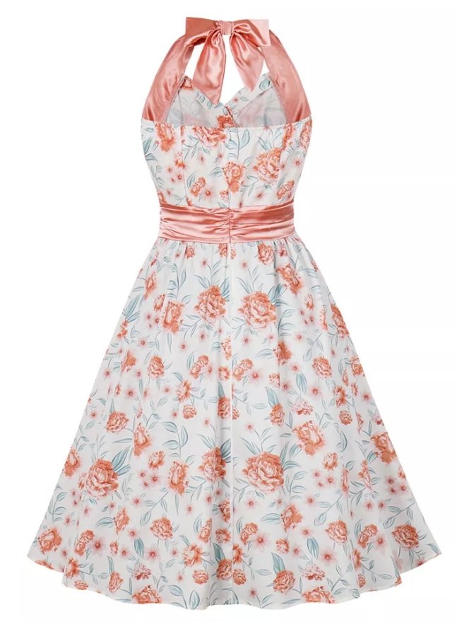 Vintage Rosa Brudekjole