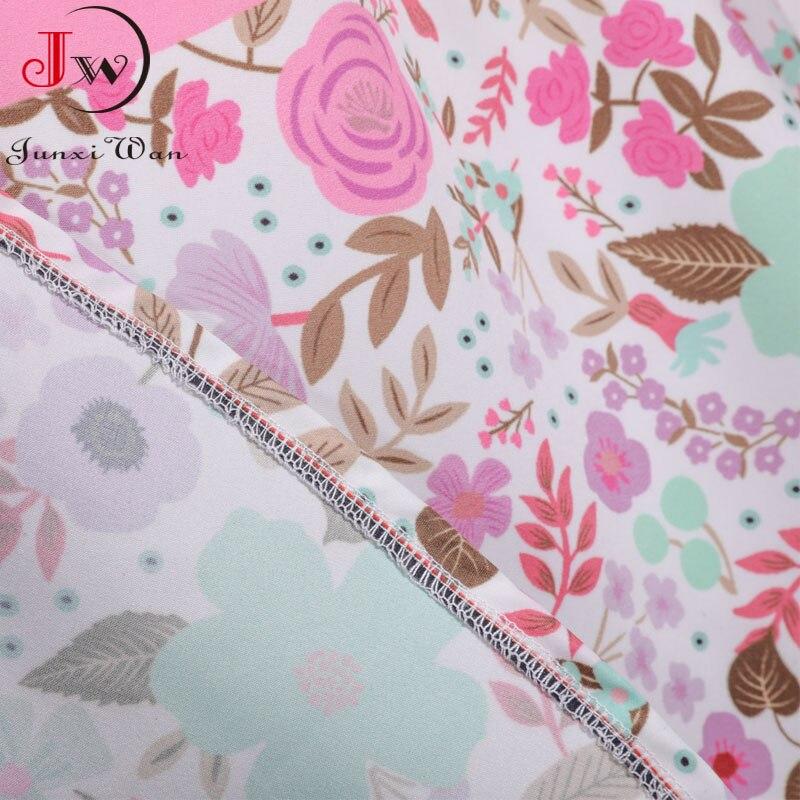 Vintage Prinsessekjole Rosa Blomster