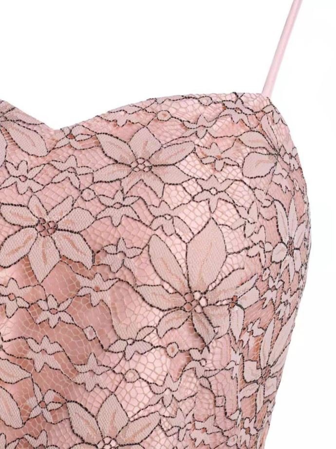 Vintage Rosebroderikjole