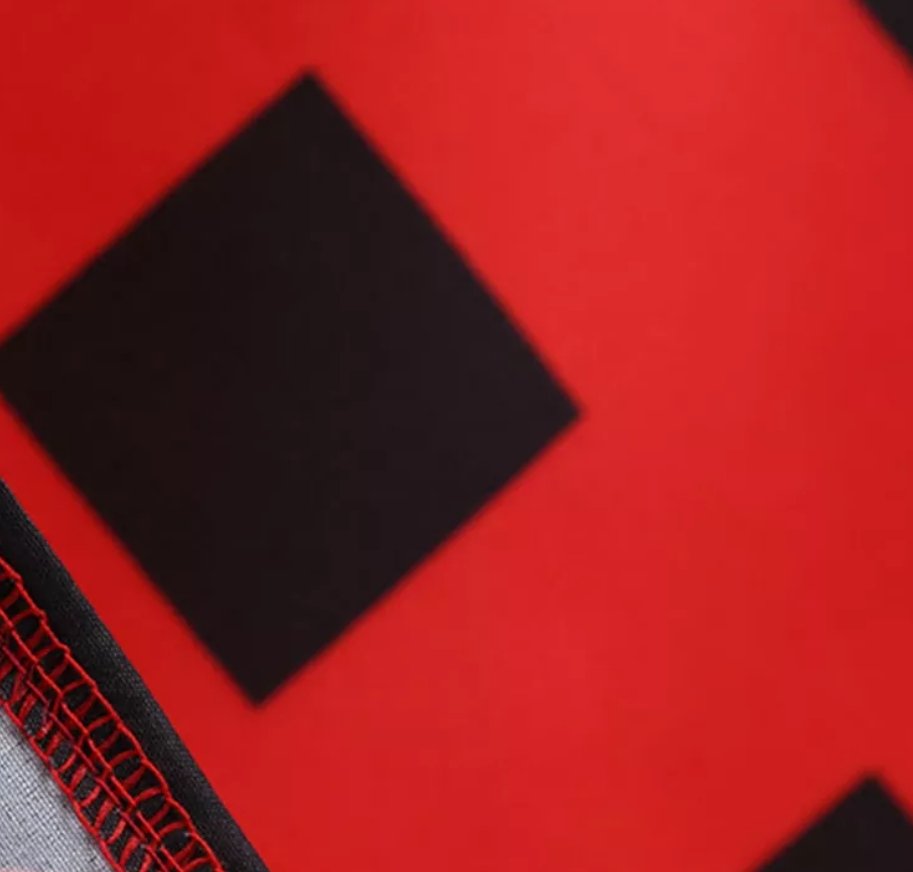 Moderne Rød Vintage Kjole