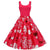 Vintage Valentinsdag Cupid Kjole