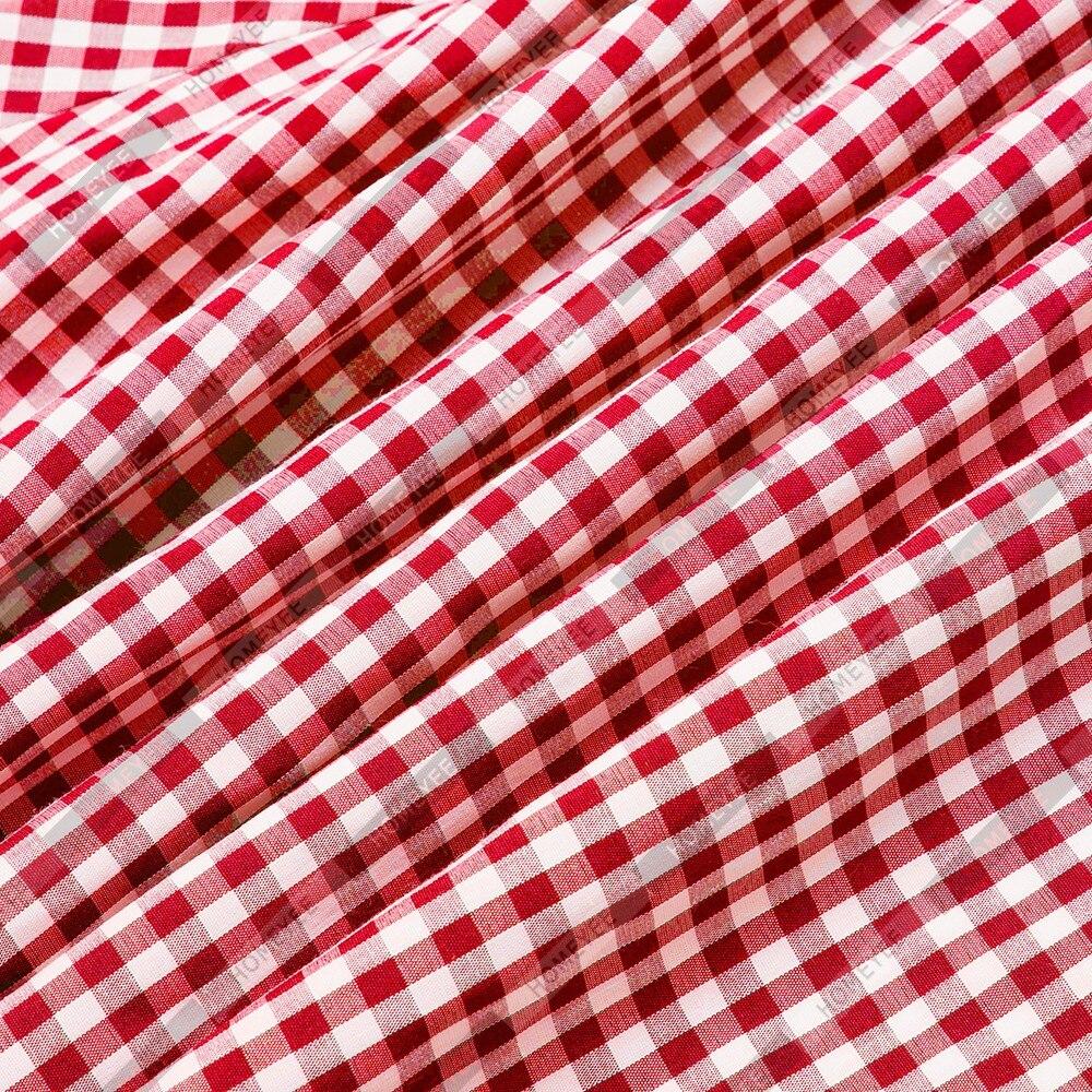 Rød Ermeløs Vintage Kjole