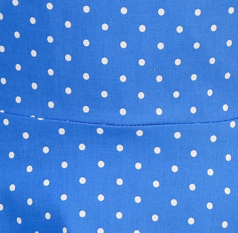 Vintage Sexy Pin Up Kjole Blå