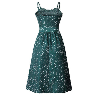 Vintage Sixties Dress Grønn