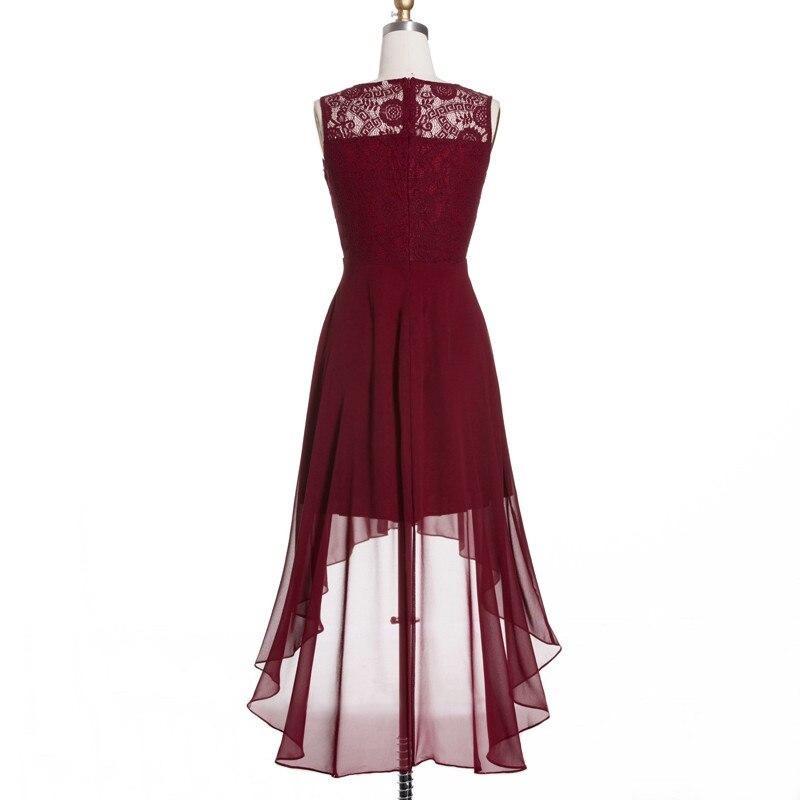 Vintage Elegant Aftenkjole Burgundy