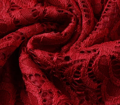 Vintage Rød Dresskjole