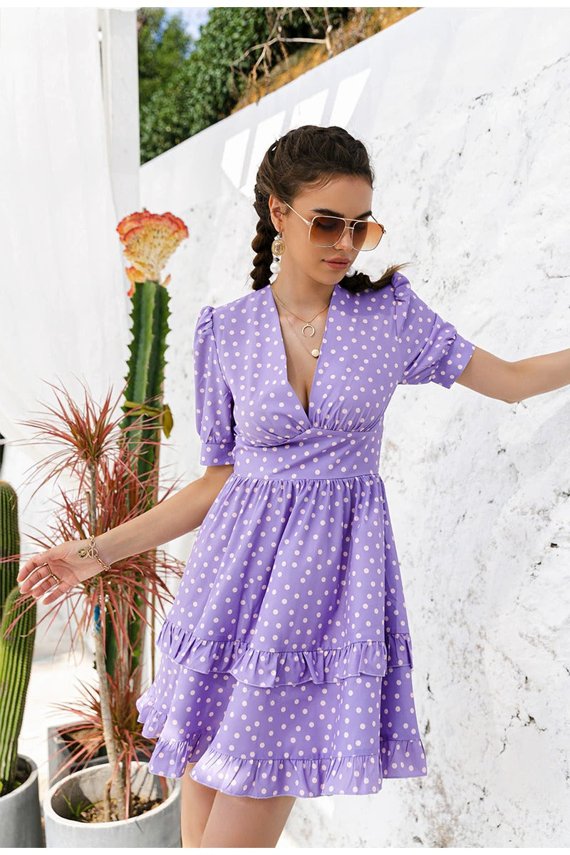 Vintage Lilla Kjole