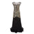 Vintage 20s Flapper Dress Gold