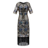 Vintage 20-Talls Gatsby Lang Gullkjole