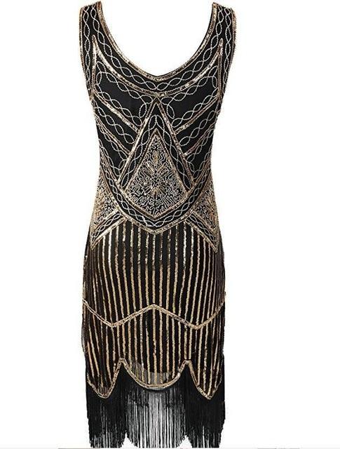 Vintage 20-Talls Gatsby Gullkjole
