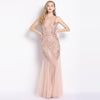 Vintage Lang Rosa Kjole Fra 20-Tallet