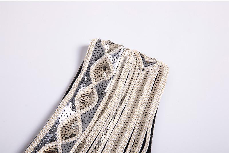 Vintage 20-Talls Mellomlang Kjole