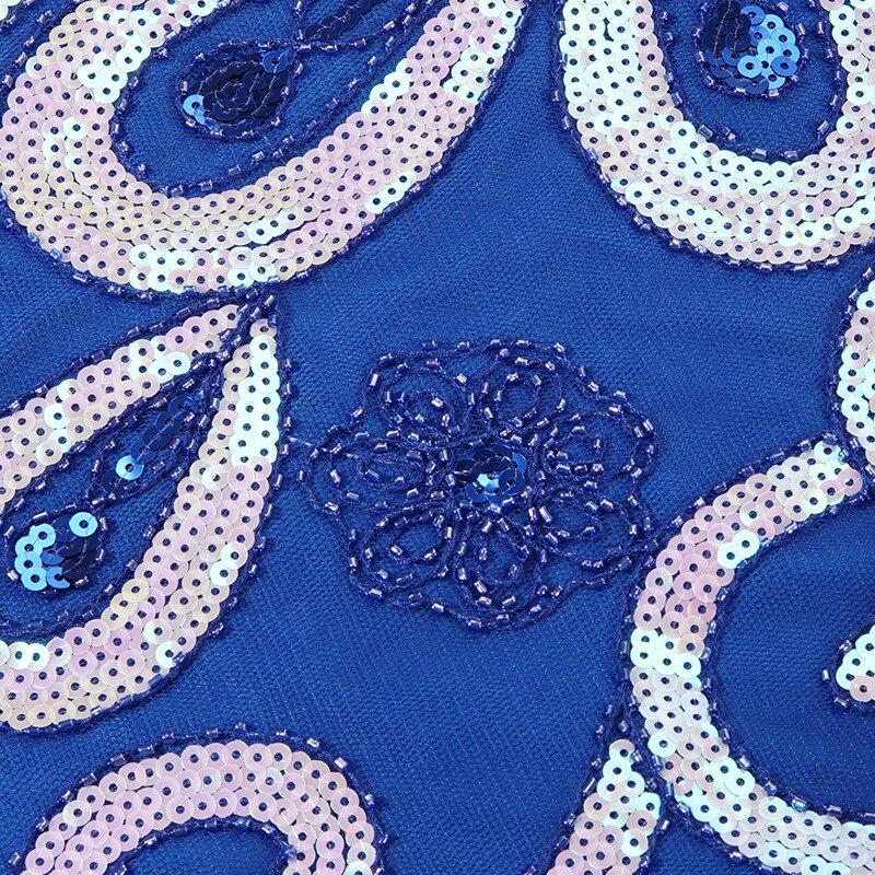 Blå Kjole I 20-Tallsstil