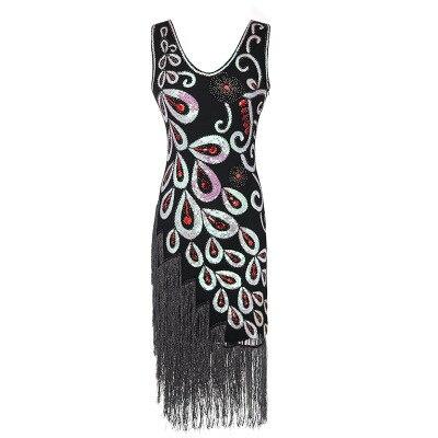 Svart Kjole I 20-Tallsstil