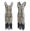 Vintage 20-Talls Paris Beige Kjole