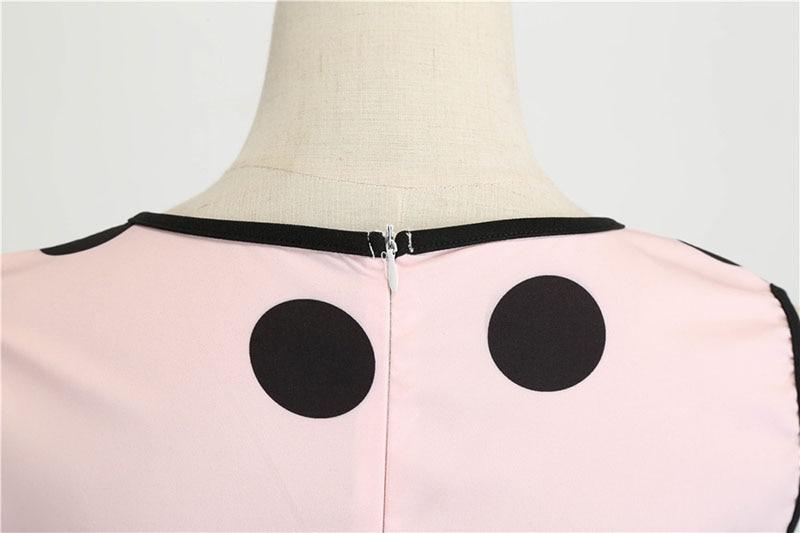 Kjole Med V-Hals Fra 50-Tallet