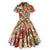 Vintagekjole Plus Size 60s Pin Up
