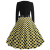 Gul Vintage Kjole