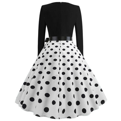 Lang Vintage Kjole