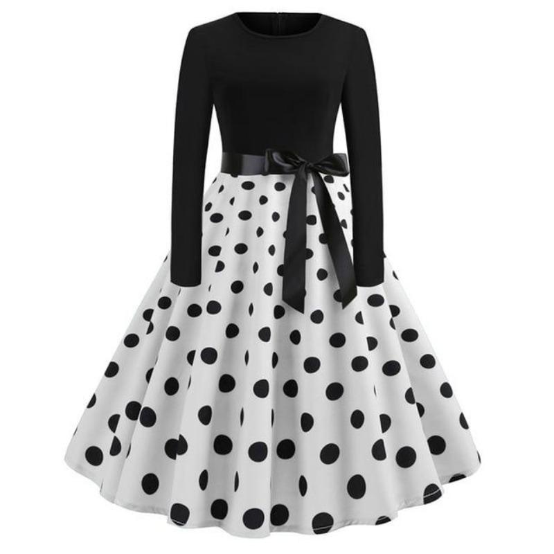 Lang Vintage Kjole