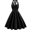 Svart Vintage Kjole
