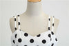 Vintage Rockabilly Kjole Hvite Prikker