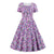 Vintage 50-Talls Lilla Kjole