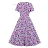 Vintage 50-Talls Lilla Kjole