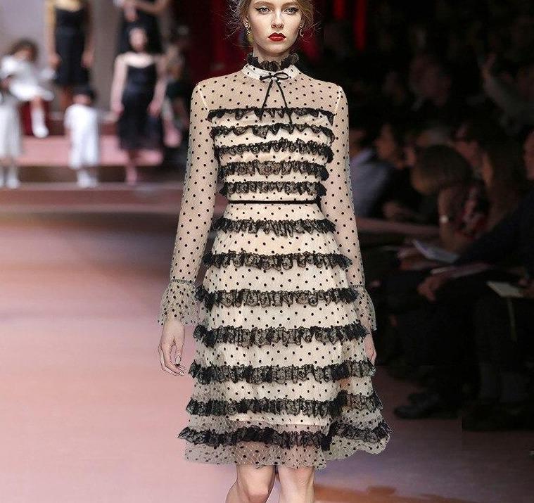 Vintage 40-Talls Kjole Rosa