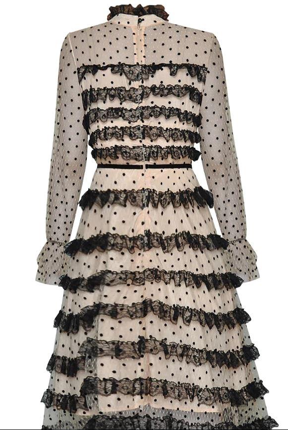 Vintage 40-Talls Kjole Rosa